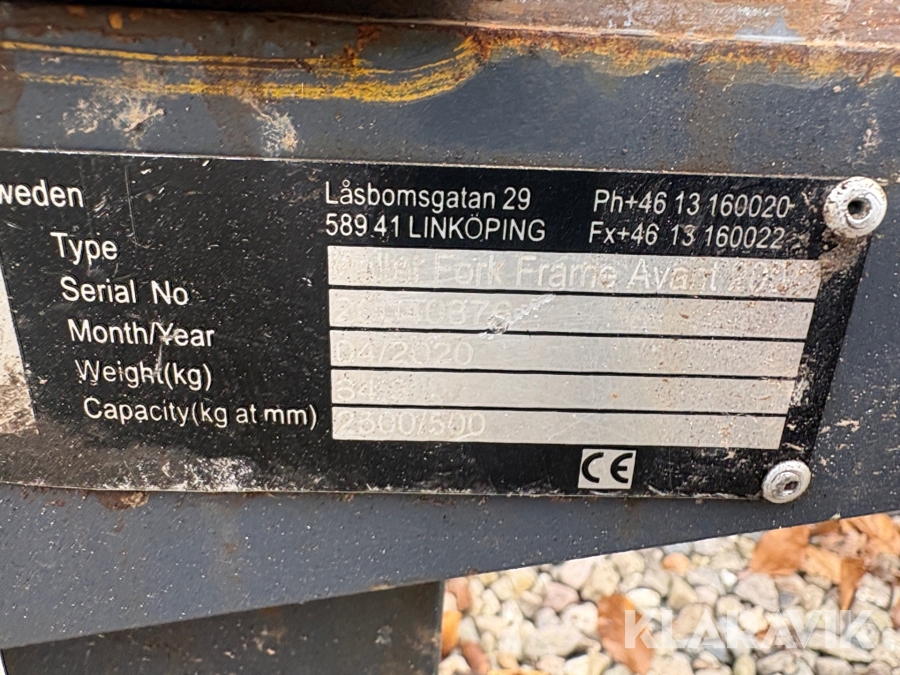 Minilæsser Avant 860i med teleskop & tilbehør