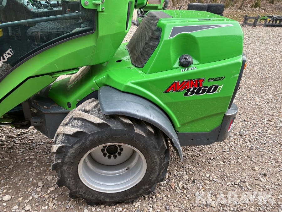 Minilæsser Avant 860i med teleskop & tilbehør