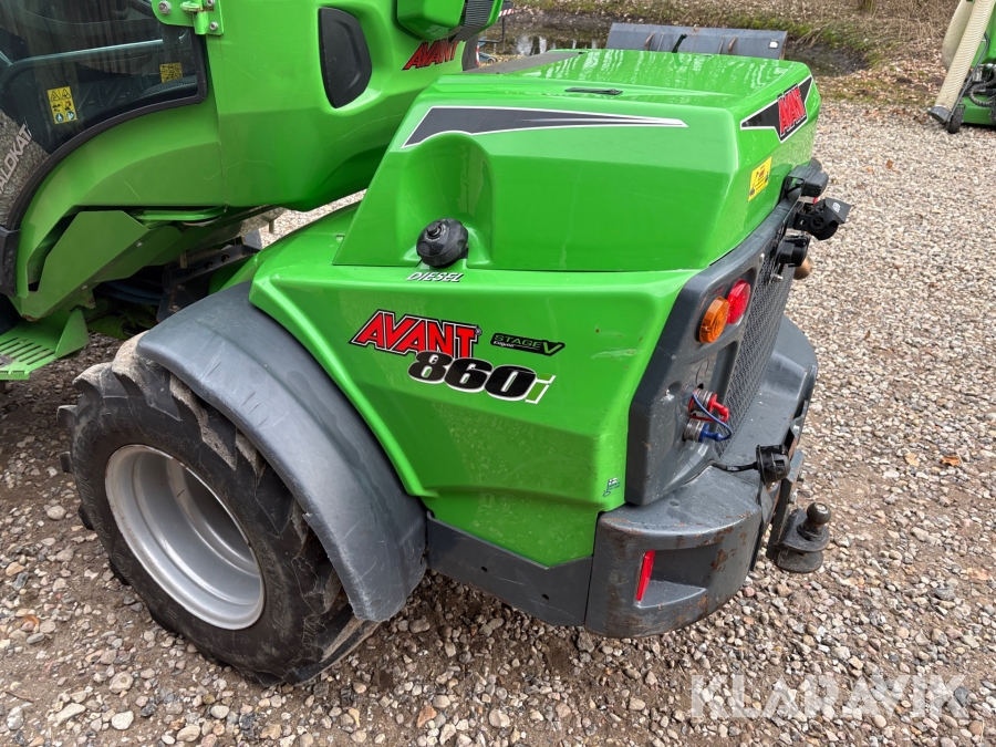 Minilæsser Avant 860i med teleskop & tilbehør