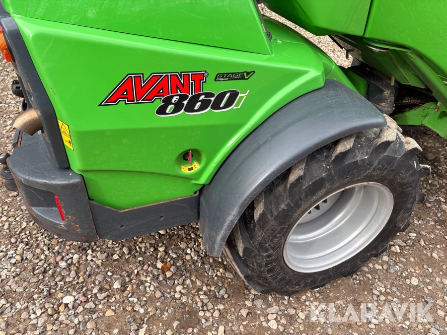 Minilæsser Avant 860i med teleskop & tilbehør