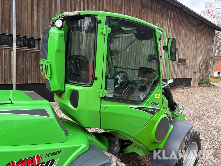 Minilæsser Avant 860i med teleskop & tilbehør