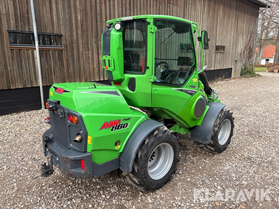 Minilæsser Avant 860i med teleskop & tilbehør