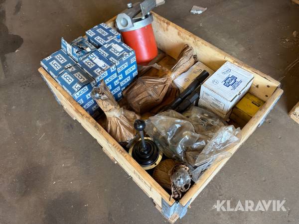 Lot - Filterhuse, drosselventiler, ventildele og joystick - 1 palle