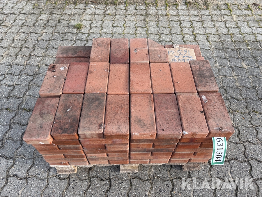 Mursten 163 styk, Viborg, Klaravik auktioner