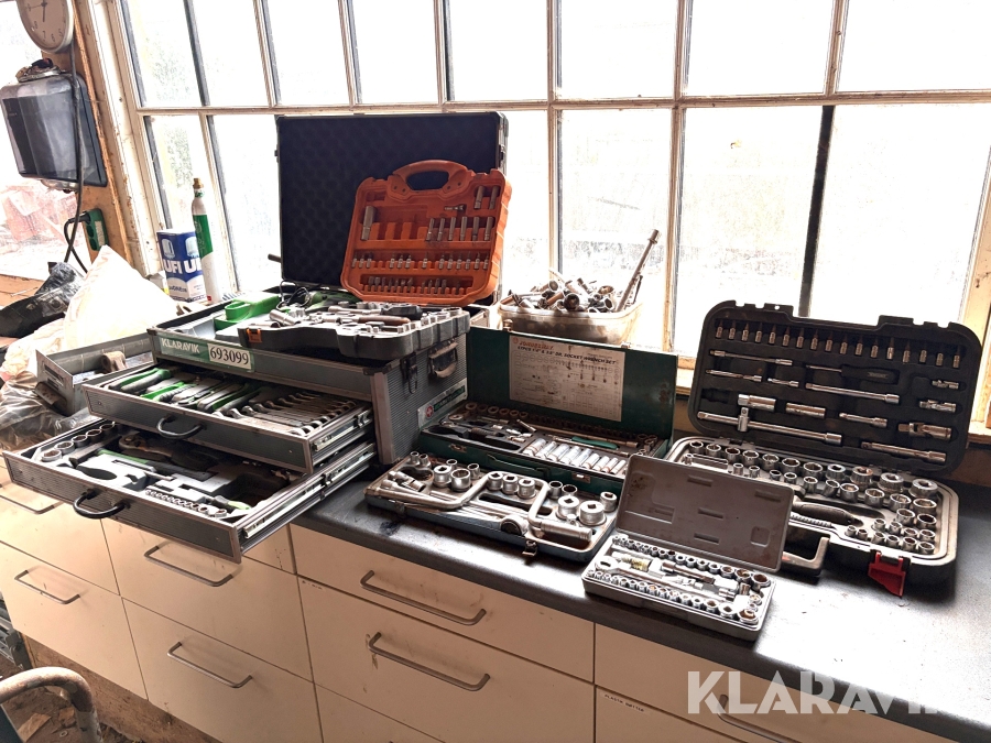 Håndværktøj stort samlet lot