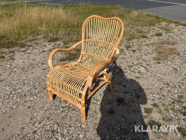 Loungestole i rattanflet - 50 styk
