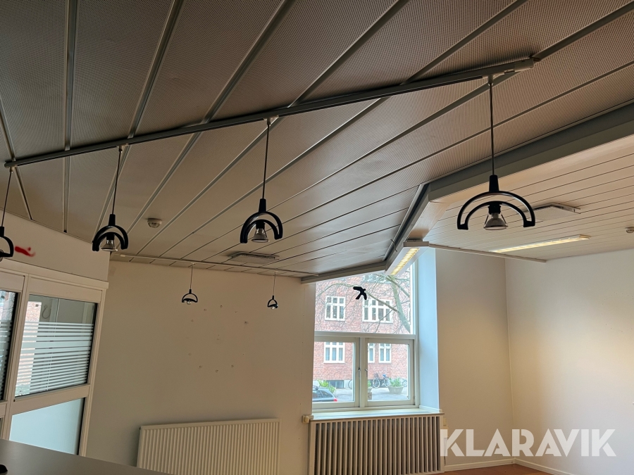 Loft lamper Flight 7 styk lister med spots