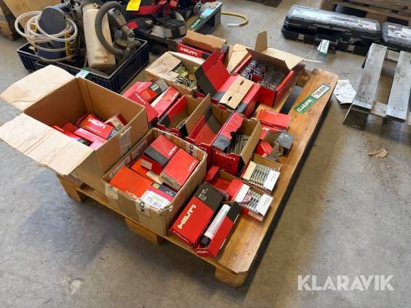 Parti befæstigelsesmaterialer Hilti / Milwaukee / Simpson Strong-Tie
