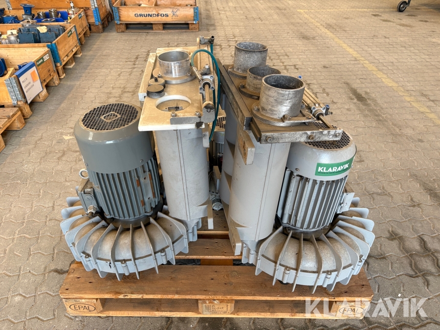 Ringkammerblæsere Ventur 3 objekter