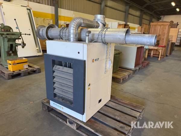 Varmekaloriferer Winterwarm B.V. WSP 24 A-H/L til gas