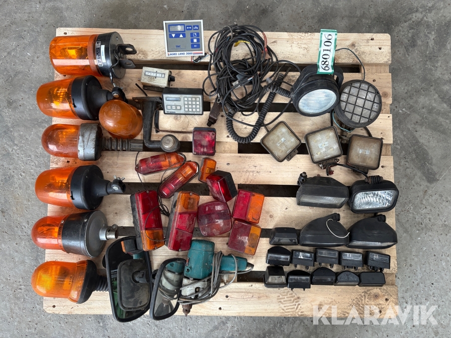 Computer og diverse lygter Agro Land 2000 - Hella