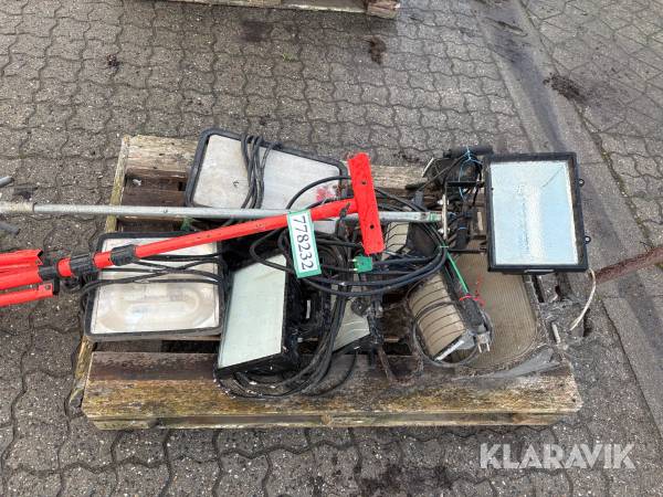 Arbejdslamper 9 Styk
