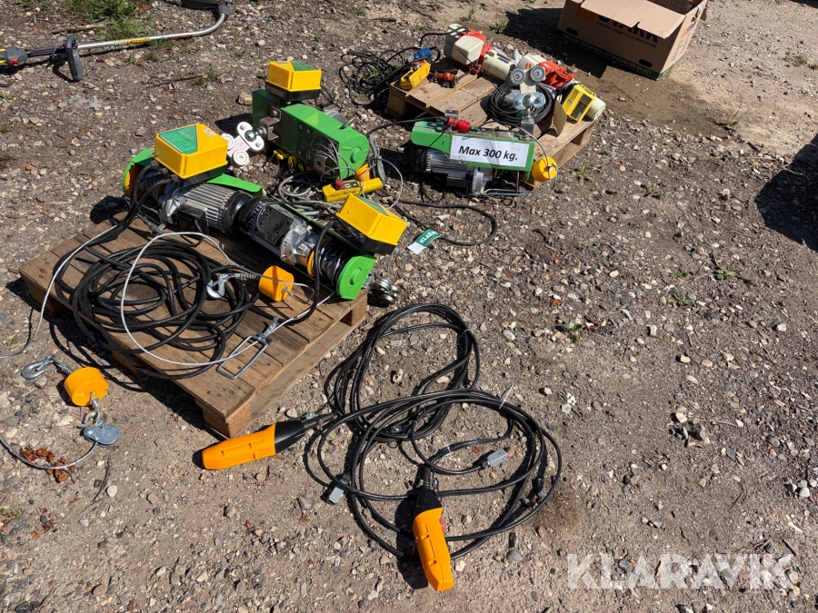 Elektriske kædetaljer KITO ED16ST