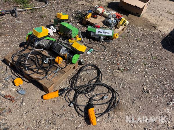 Elektriske kædetaljer KITO ED16ST