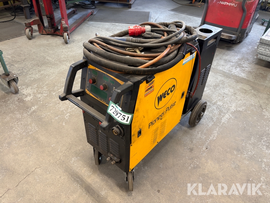 Svejsemaskine Weco Pioneer pulse 321 MKS