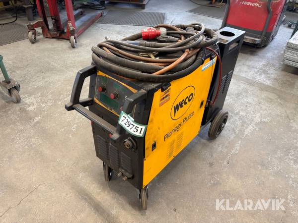 Svejsemaskine Weco Pioneer pulse 321 MKS