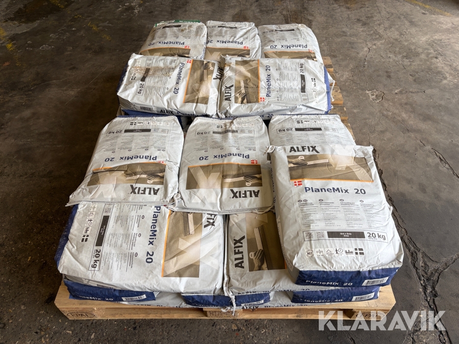 Gulvspartelmasse Alfix PlaneMix 20 31 styk