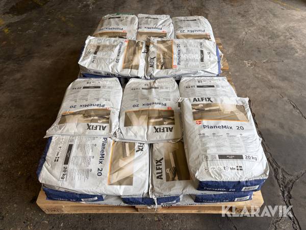 Gulvspartelmasse Alfix PlaneMix 20 31 styk