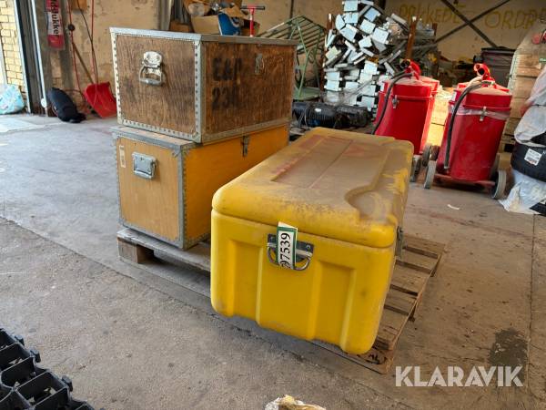 Transport- og opbevaringskasser 3 Styk