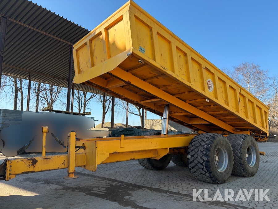 Entrepenørvogn BS Vognen 22,5