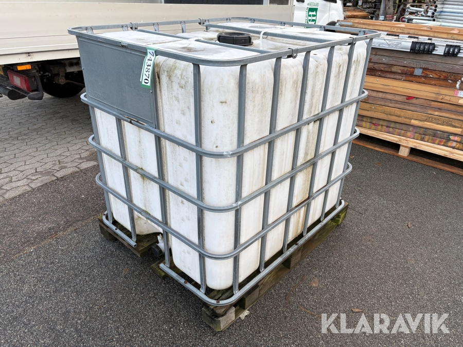 Palletank - 1000 liter