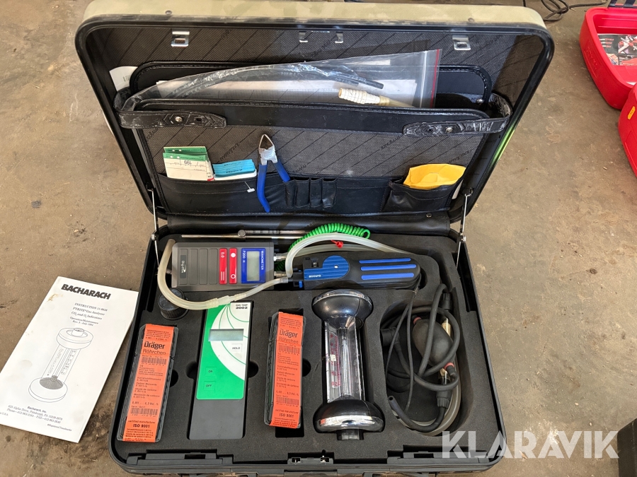 Gas og røg tester Bacharach