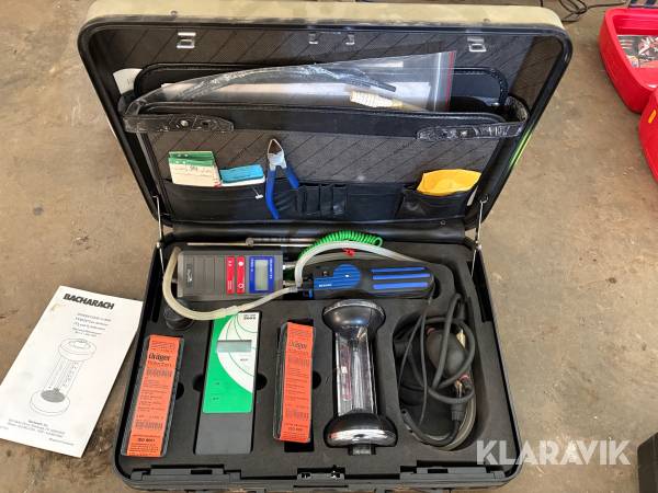 Gas og røg tester Bacharach