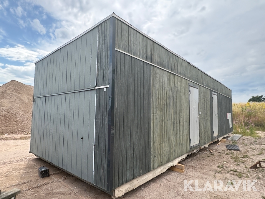 Formands-/byggeleder pavillon - 12 meter