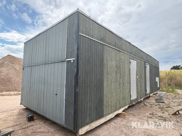 Formands-/byggeleder pavillon - 12 meter