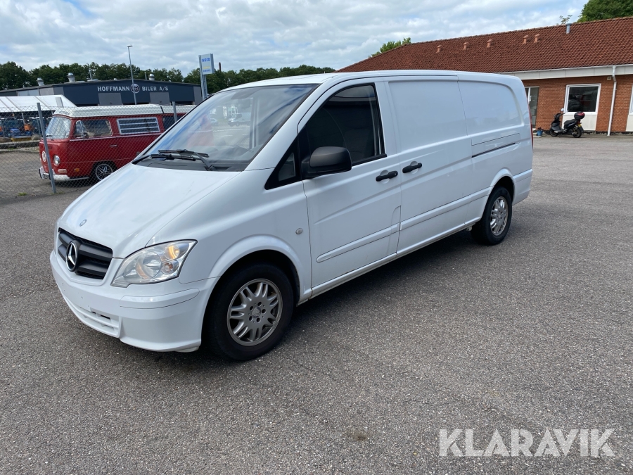 Varebil Mercedes Benz Vitro kassevogn ekstra 122 cdi
