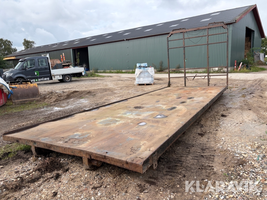 Halmlad / ballevognslad 7.5 m