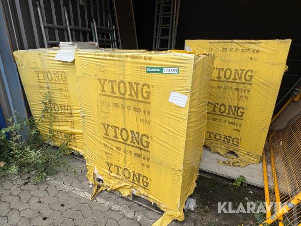 Gasbeton Ytong - 4 paller