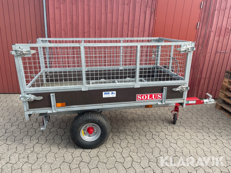 Solus mini trailer med hydraulisk tip    