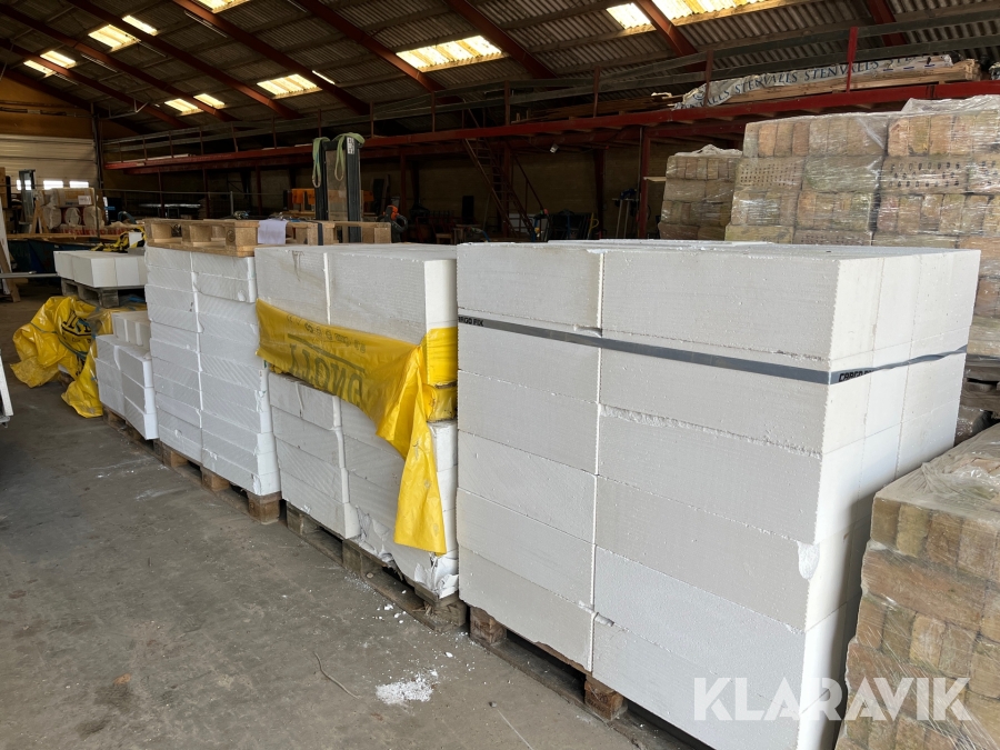 Gasbeton Ytong – blandet parti, cirka 5 paller