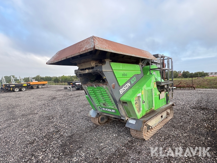 Knuse / sorteringsmaskine Terex / Evoquip Bison 120