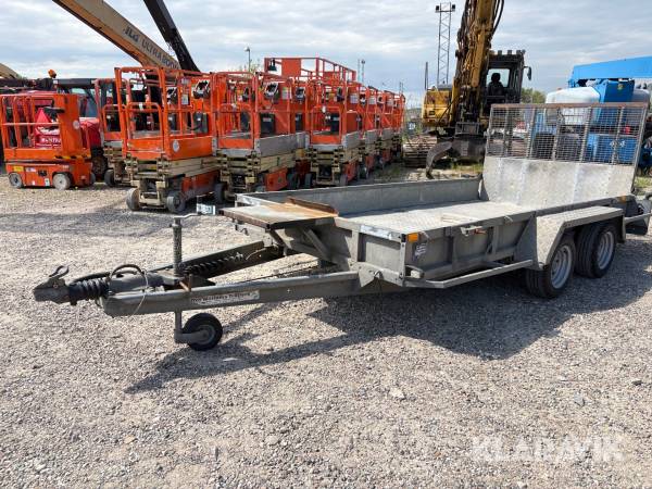 Maskintrailer 2 akslet IFOR Williams GP 126-R
