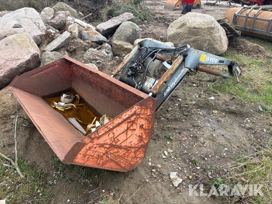 Frontlæsser Veto X-10 Hydraulic + 190 cm skovl