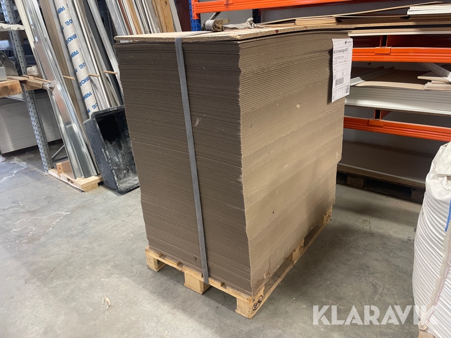 Pap plader MC emballage 1175x775mm 500 styk