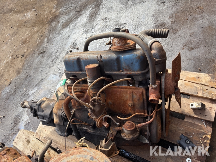 Motor fra Opel Rekord 1700