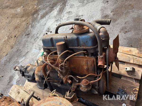 Motor fra Opel Rekord 1700