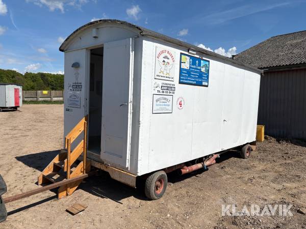 Toiletvogn mænd/kvinder opdeling