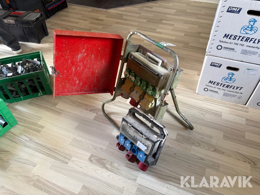 Bygge strøms tavler 2 styk