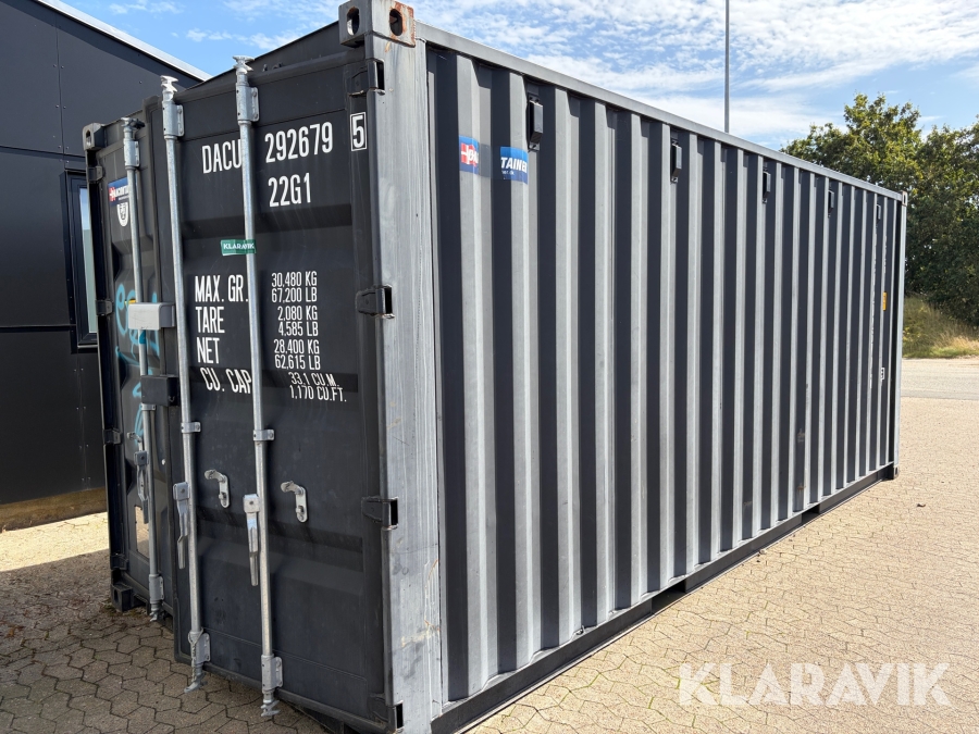 Skibscontainer Rixing RXTC-20DBX - 20 fod