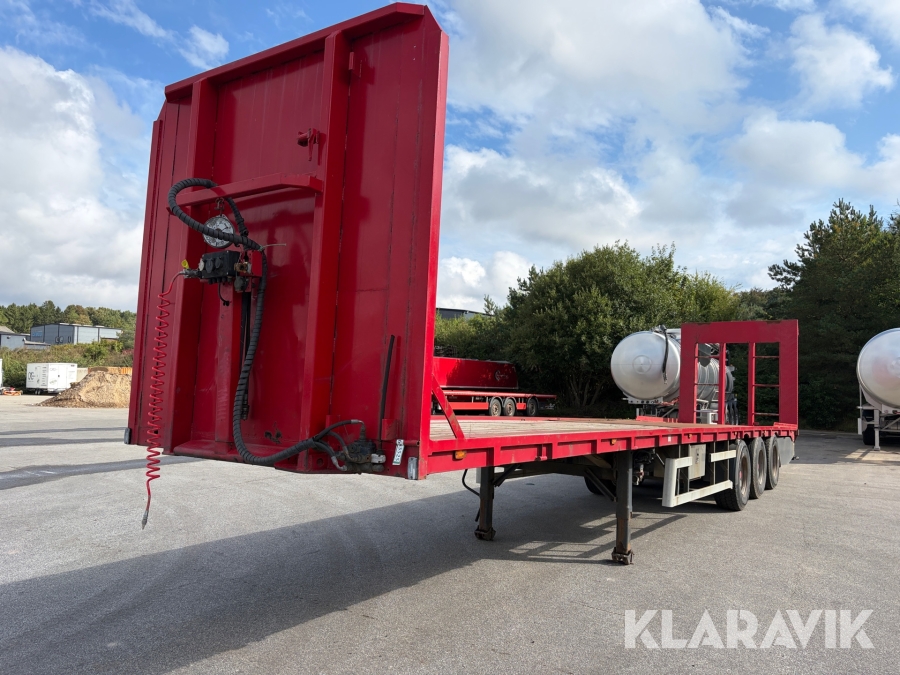 Halmtrailer Kel-Berg med udskud - 40.000kg