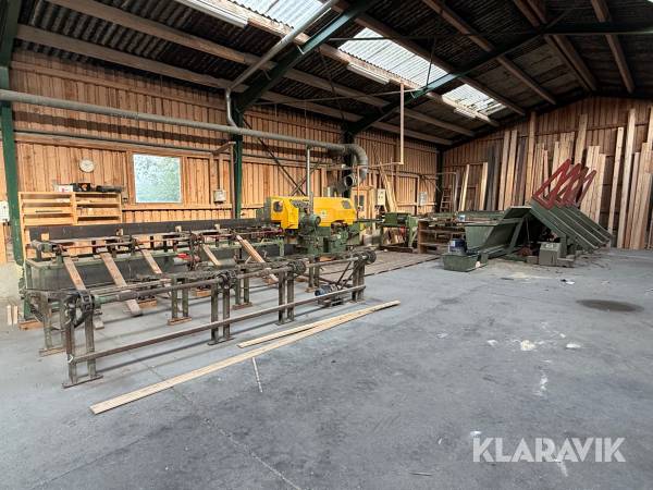 Kehleranlæg Wadkin 5-spindlet