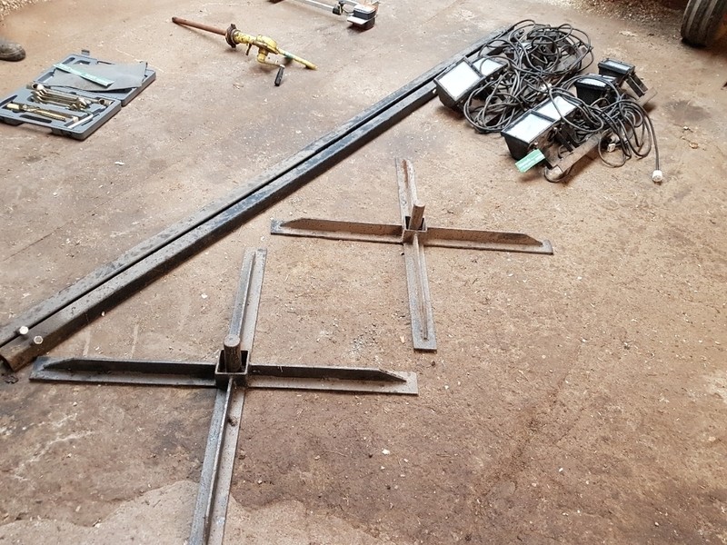 Lysstander 3 - 6 meter teleskob rør