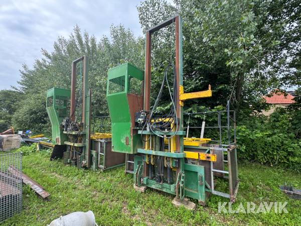 Netmaskine Compact T-1500 S med pallepakker, juletræspakkesæt