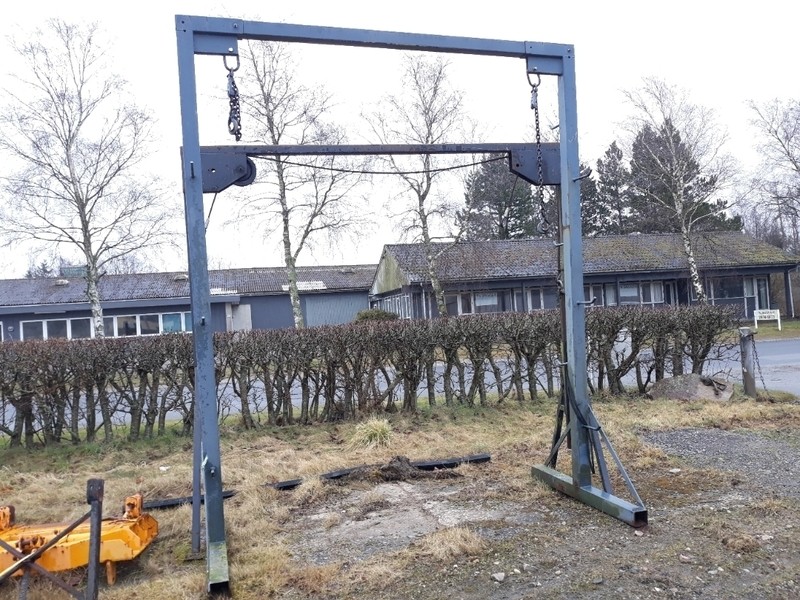 Løfteudstyr til snerydningsudstyr.