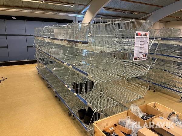 Værksteds/butik kurve 11 styk