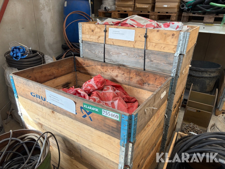 Vintermåtter Thermo King og Rockwool 2 paller